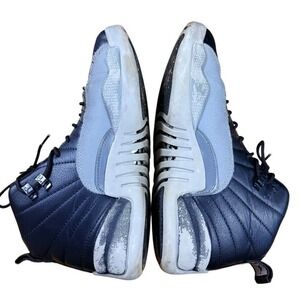 Jordan Air Jordan 12 Retro Mens 9.5 Pre-Owned Sneaker Black Wolf Grey CT8013-019